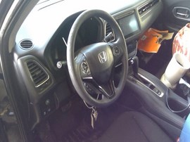 2016 HONDA HR-V, BLACK, EX MODEL, AT, FWD.  A26234